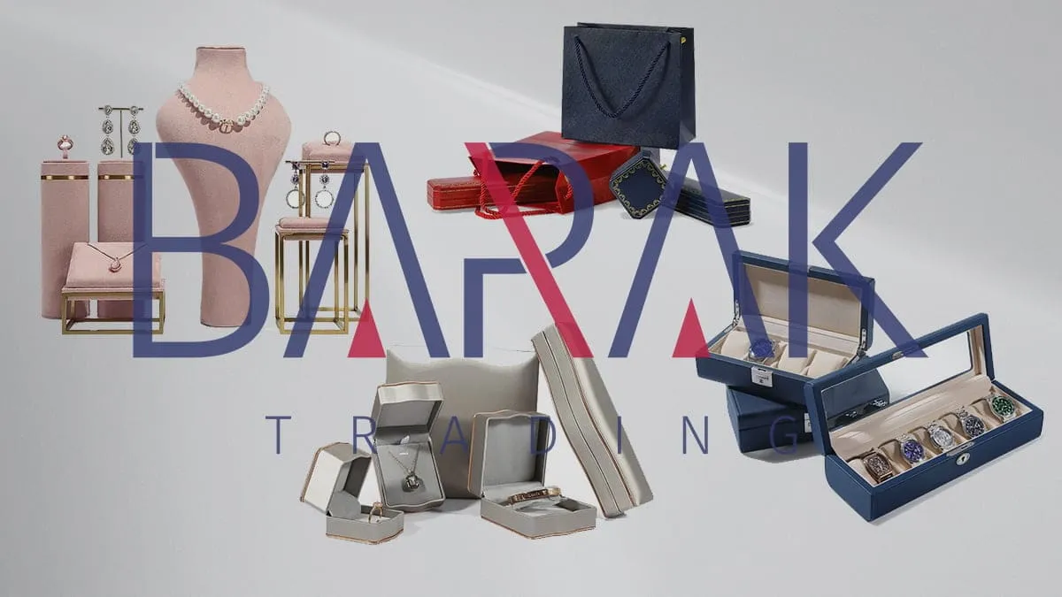 Baraktrading.com-jewelry packaging and display stand items
