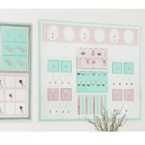 Wall Jewelry Display Set-DS115-g