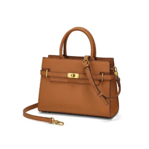 coffee Advanced Sense Large Capacity Portable Kelly Bag Female Fashion All-in-one Crossbody Bag132-a