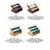 Bracelet Bangle Display Stand Microfiber wood - Bl016