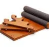 Bracelet Bangle Display Stand Microfiber wood - Bl016
