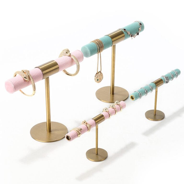 Bracelet Bangle and Ring Jewellery Display Stand Velvet/Metal BL018 ...