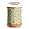 Earring Jewelry Display Stand GreyBeigegreen Color & VelvetWood Material ER017-g