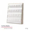 Jewelry Display Stand Set Brown and White Color, Leather Material - DS132-f