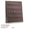Jewelry Display Stand Set Brown and White Color, Leather Material - DS132-i