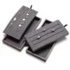 Jewelry Display Stand Set Grey Color & MicrofiberWood Material DS136-d