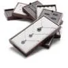 Jewelry Display Stand Set Grey Color & MicrofiberWood Material DS136-e