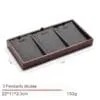 Jewelry Display Stand Set Grey Color & MicrofiberWood Material DS136-g