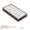 Jewelry Display Stand Set Grey Color & MicrofiberWood Material DS136-m