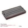 Jewelry Display Stand Set Grey Color & MicrofiberWood Material DS136-r
