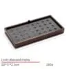 Jewelry Display Stand Set Grey Color & MicrofiberWood Material DS136-u