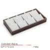 Jewelry Display Stand Set Grey Color & MicrofiberWood Material DS136-x