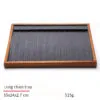 Jewelry Display Tray Multifunction, Pendant, Ring, Earring, Bangle, Chain, Stone, Flat Tray & Microfiber, Wood TR027-e