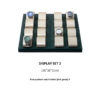 Watch Display Stand Set Holder PU-Leather - WS017-h