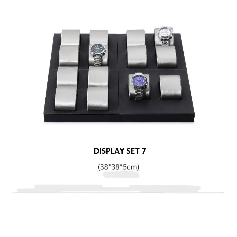 Watch Display Stand Set Holder PU-Leather - WS017-l