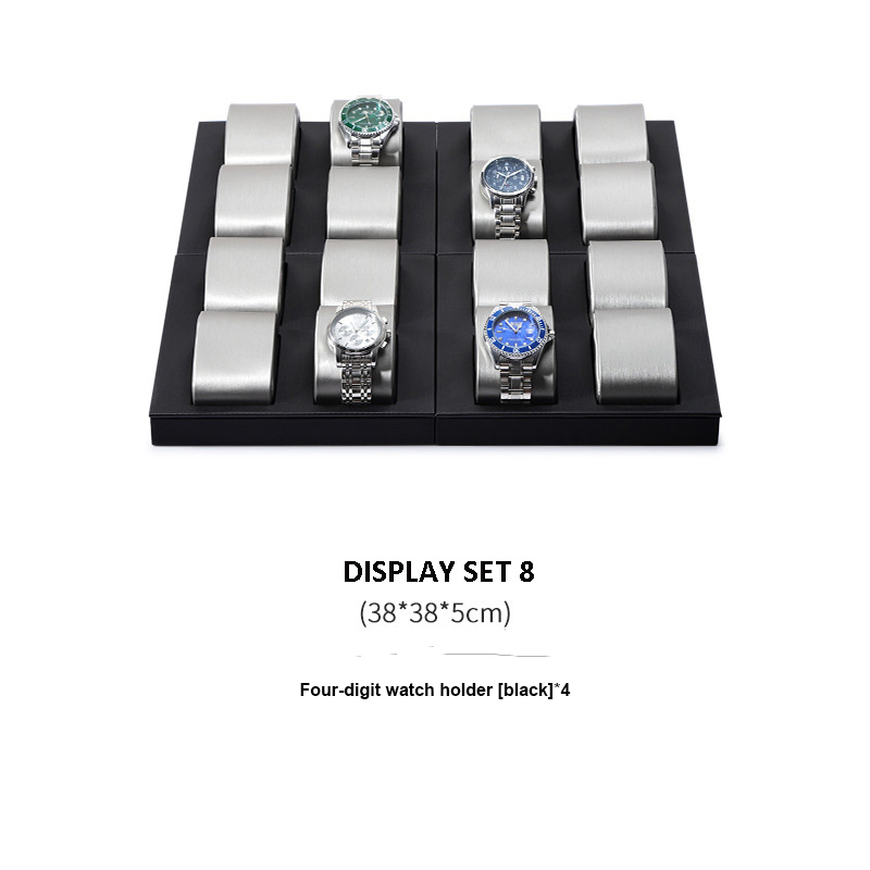 Watch Display Stand Set Holder PU-Leather - WS017-m