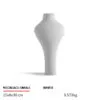 Necklace Jewelry Display Stand Dark Grey, White, Orange Color & Microfiber Material NK048-b