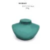 Necklace Jewelry Display Stand Green Color & Microfiber Material NK046-c