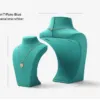 Necklace Jewelry Display Stand Tiffany Blue Color & Microfiber Material NK041-g