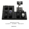 Watch Display Stand Set Black Color & Leather Material WS027-g