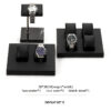 Watch Display Stand Set Black Color & Leather Material WS027-h