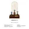 Watch Display Stand Set Brown Color & Microfiber, Metal Material WS025-d