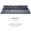 Watch Display Stand Set Dark Grey Color & Microfiber Material WS021-a