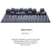 Watch Display Stand Set Dark Grey Color & Microfiber Material WS021-c