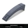 Watch Display Stand Set Dark Grey Color & Microfiber Material WS021-g