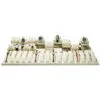 Watch Display Stand Set OFF White Color & Microfiber, Metal Material WS022