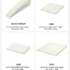 Watch Display Stand Set OFF White Color & Microfiber, Metal Material WS022-l