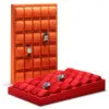 Watch Display Stand Set Orange, Green, Red, Blue Color & Microfiber, Velvet Material WS020-a Watch Display Stand Set Orange, Green, Red, Blue Color & Microfiber, Velvet Material WS020-a