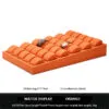 Watch Display Stand Set Orange, Green, Red, Blue Color & Microfiber, Velvet Material WS020-e Watch Display Stand Set Orange, Green, Red, Blue Color & Microfiber, Velvet Material WS020-e