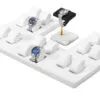 Watch Display Stand Set White Color & Leather Material WS024-a