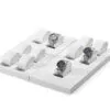 Watch Display Stand Set White Color & Leather Material WS024-g