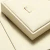 Jewelry Watch Display Stand Set Off-White Color & Microfiber Material DS168