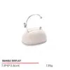 Jewelry Display Stand Set Beige Color & Microfiber Material DS139-f