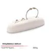 Jewelry Display Stand Set Beige Color & Microfiber Material DS139-g