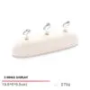 Jewelry Display Stand Set Beige Color & Microfiber Material DS139-i