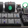 Jewelry Display Stand Set Black Color & Fabric Material DS141-b