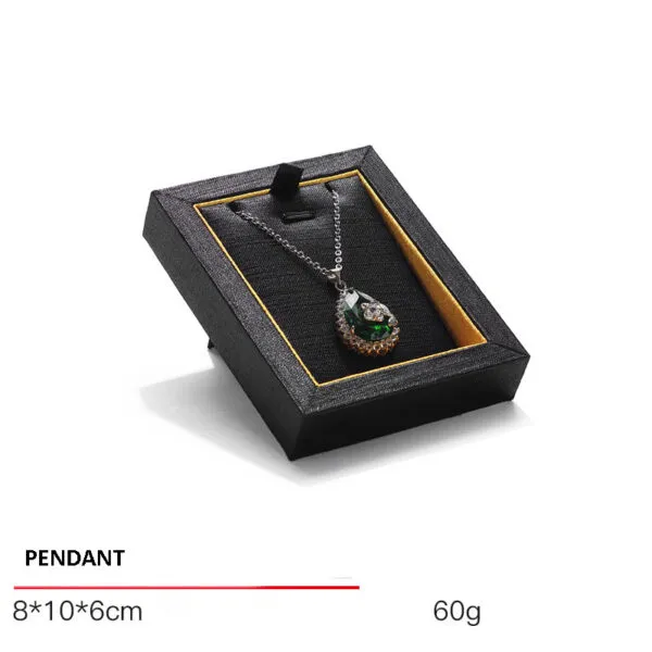 Jewelry Display Stand Set Black Color & Fabric Material DS141-d