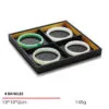 Jewelry Display Stand Set Black Color & Fabric Material DS141-p