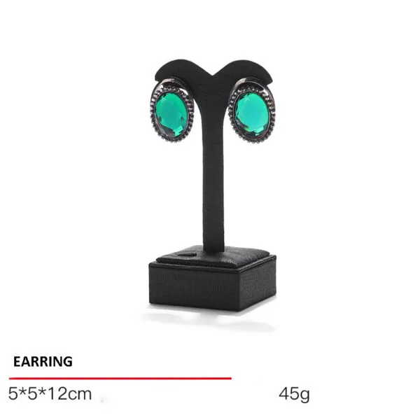 Jewelry Display Stand Set Black Color & Fabric Material DS141-y