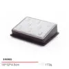 Jewelry Display Stand Set Light Grey Color & Microfiber, Wood Material DS142-i