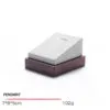 Jewelry Display Stand Set Light Grey Color & Microfiber, Wood Material DS142-r