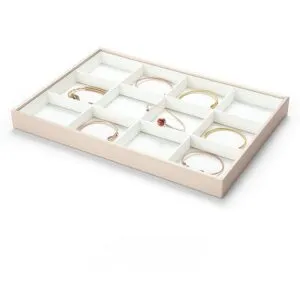 Jewelry Display Tray Multifunction Black Pendant, Ring, Flat, Bracelet, Bangle, Brooch Tray & Leather TR032-b Jewelry Display Tray Multifunction Black Pendant, Ring, Flat, Bracelet, Bangle, Brooch Tray & Leather TR032-b