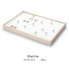 Jewelry Display Tray Multifunction Black Pendant, Ring, Flat, Bracelet, Bangle, Brooch Tray & Leather TR032-e