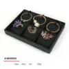 Jewelry Display Tray Multifunction Presentation Trays Pendant, Ring Bracelet, Bangle, Flat Tray & Leather TR037-b