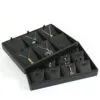 Jewelry Display Tray Multifunction Presentation Trays Pendant, Ring Bracelet, Bangle, Flat Tray & Leather TR037-e