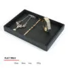 Jewelry Display Tray Multifunction Presentation Trays Pendant, Ring Bracelet, Bangle, Flat Tray & Leather TR037-j